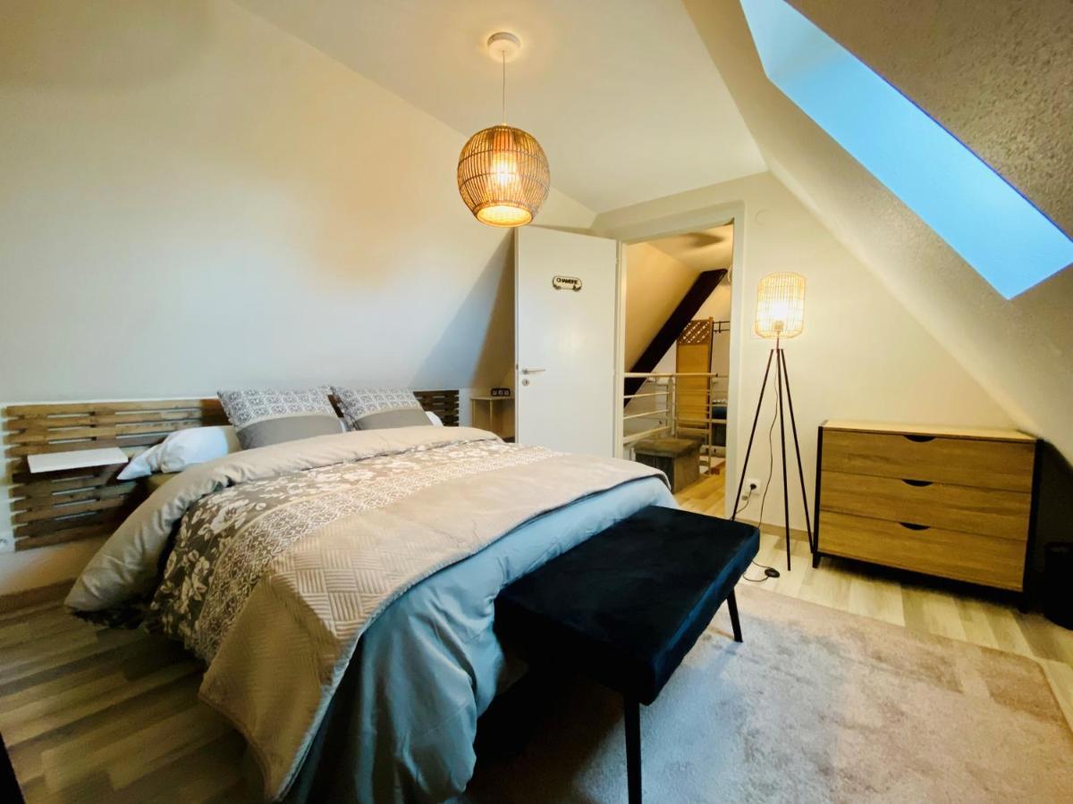 L'Envolee Alsacienne - Magnifique Appartement En Duplex Ostheim Exteriér fotografie